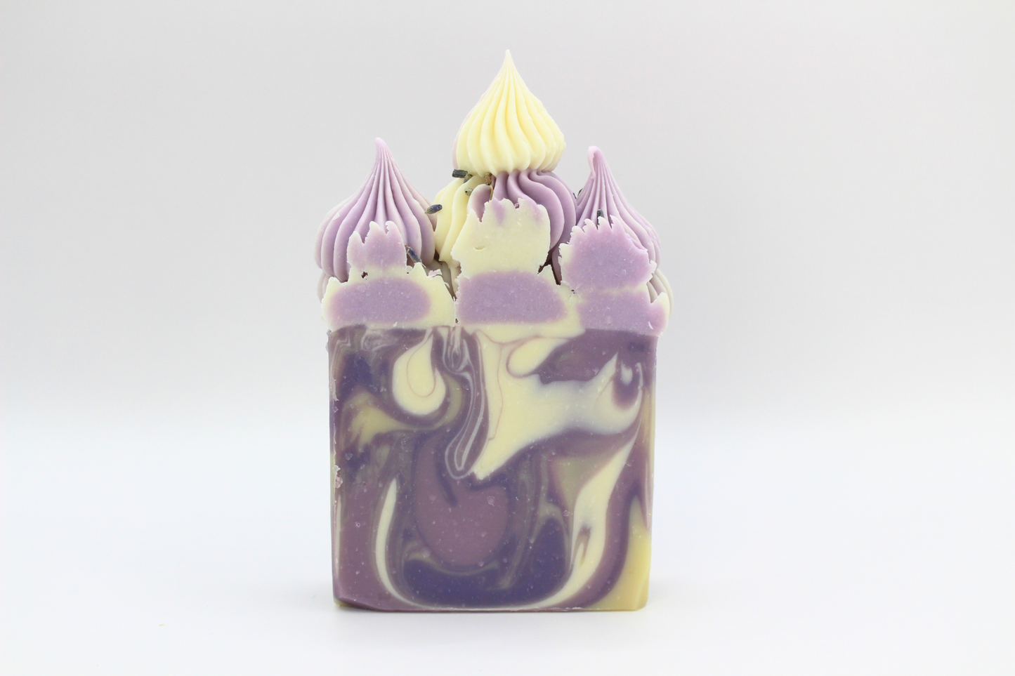 World of Vibration® Cleansing Vibra Frosted Soap: Lavender Soap for Harmonious Balance