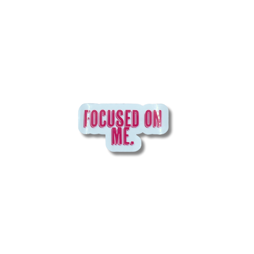 Focused Sticker