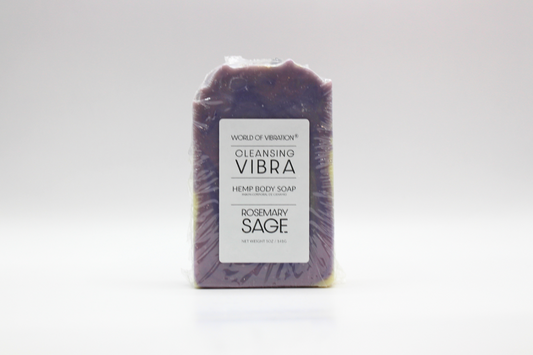 CLEANSING VIBRA HEMP BODY SOAP