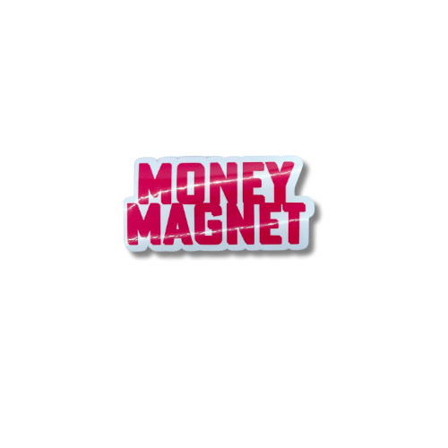 Money Magnet Sticker