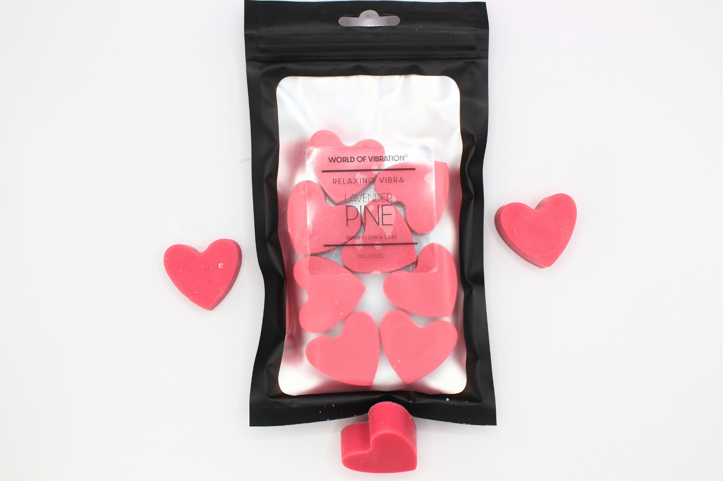 RELAXING VIBRA HEART SHAPE WAX MELTS