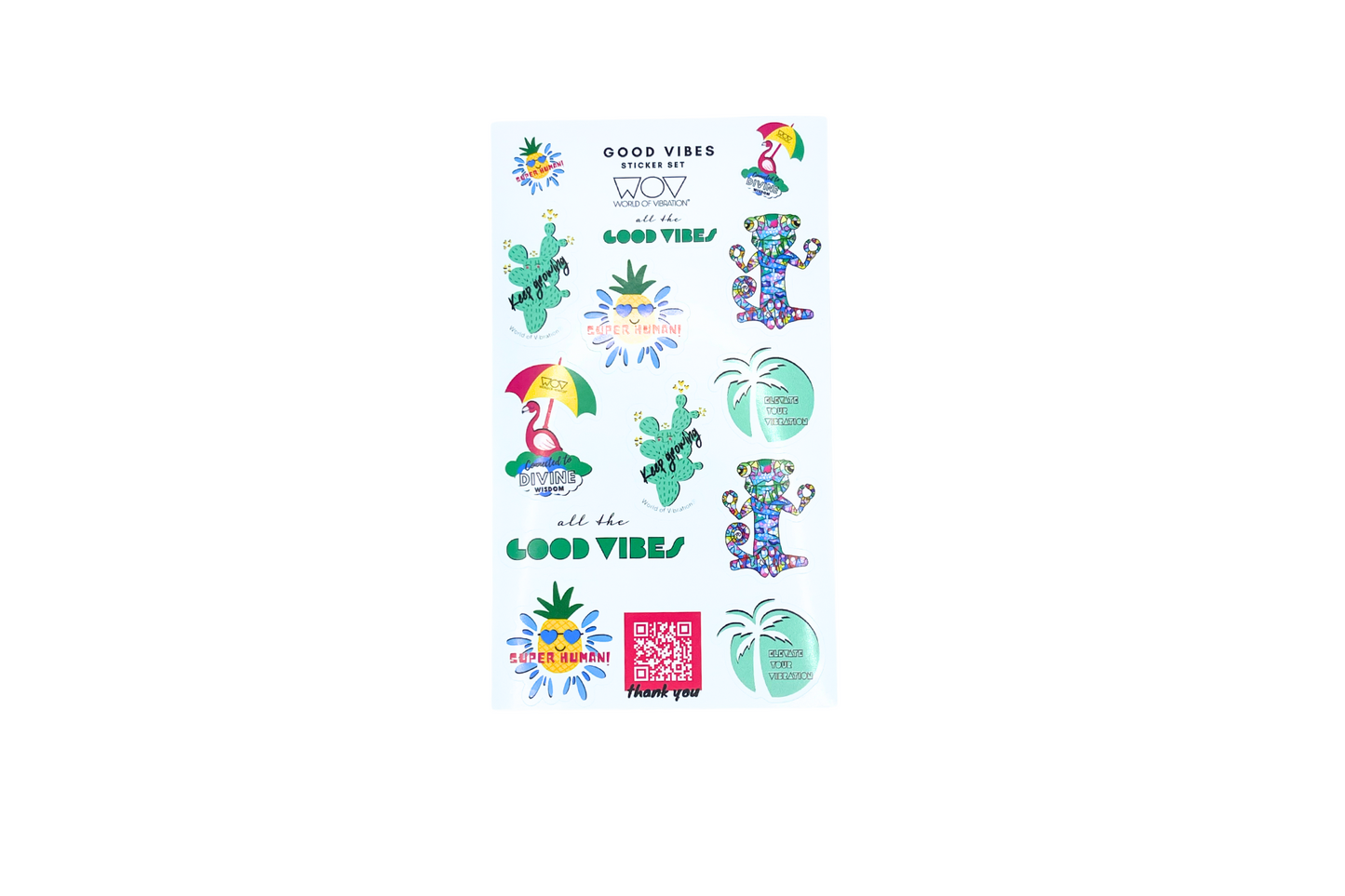 Good Vibes Sticker Sheet