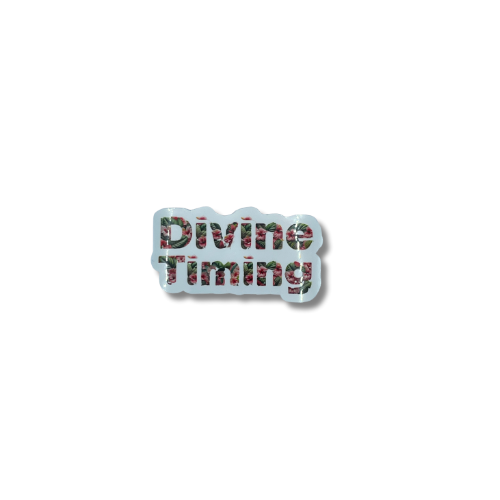 Divine Timing Sticker