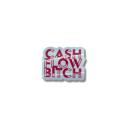 Cash Flow Sticker