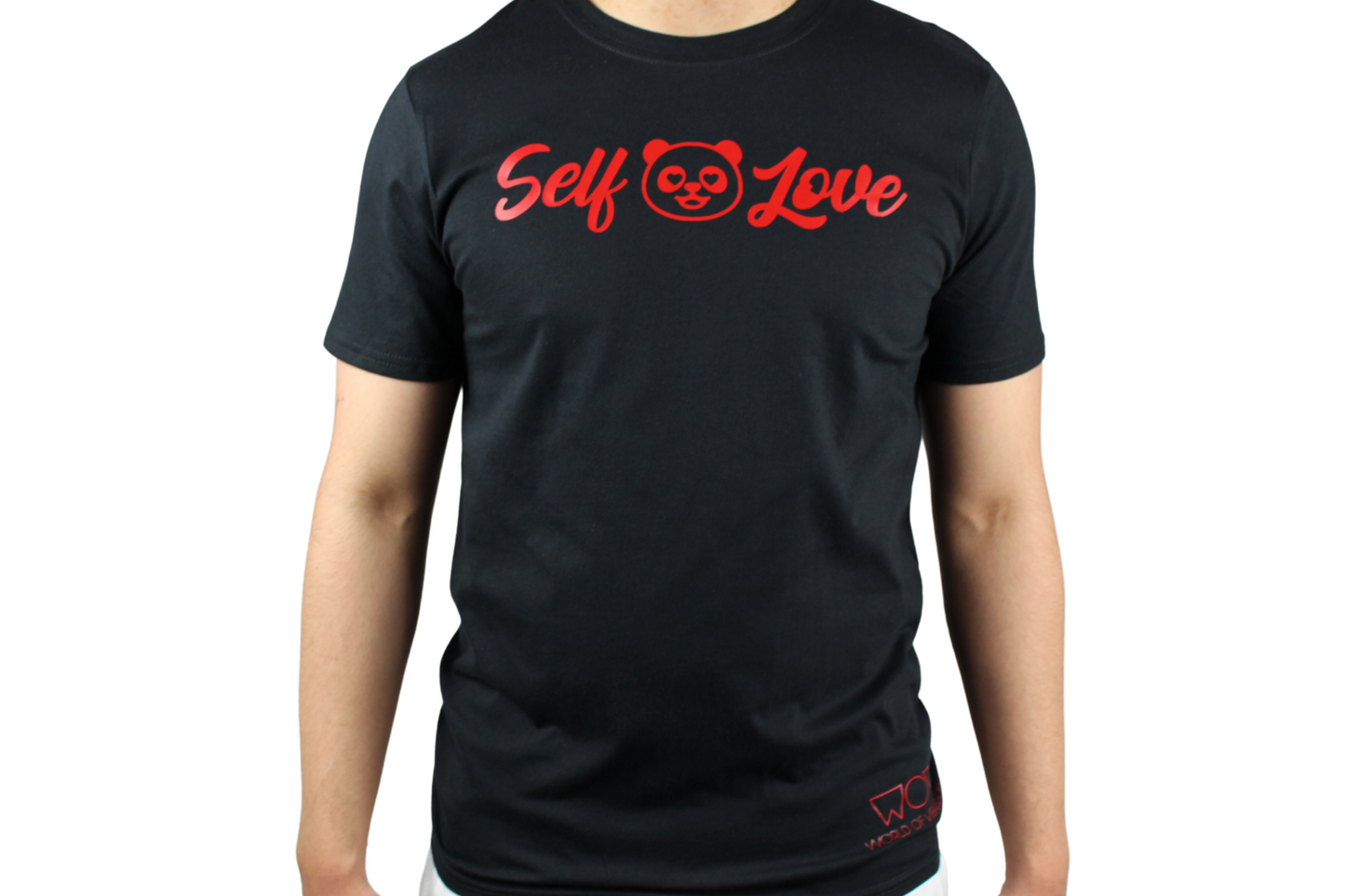 SELF-LOVE PANDA T-SHIRT BLACK