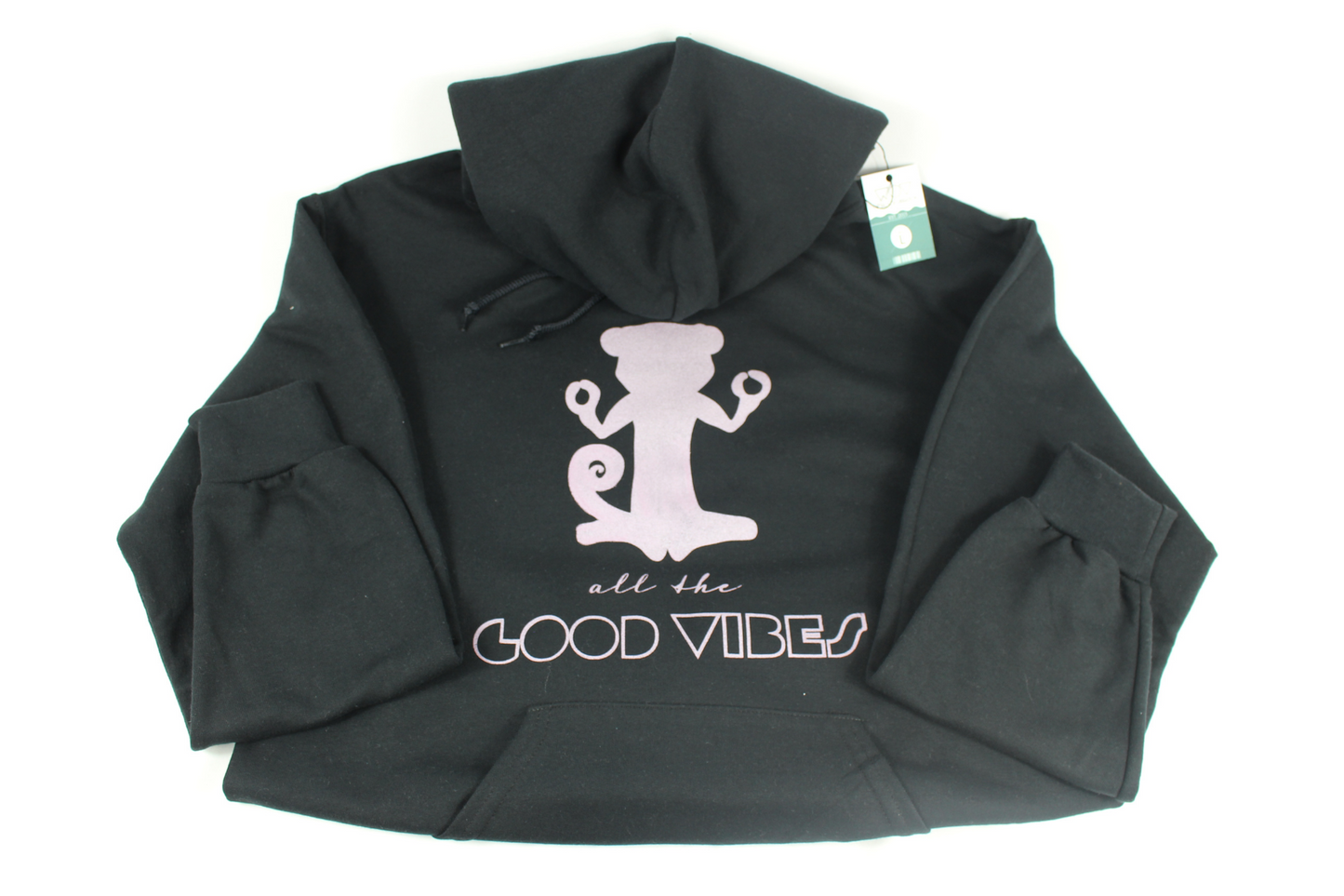 GOOD VIBES PURPLE CHAMILLION HOODIE