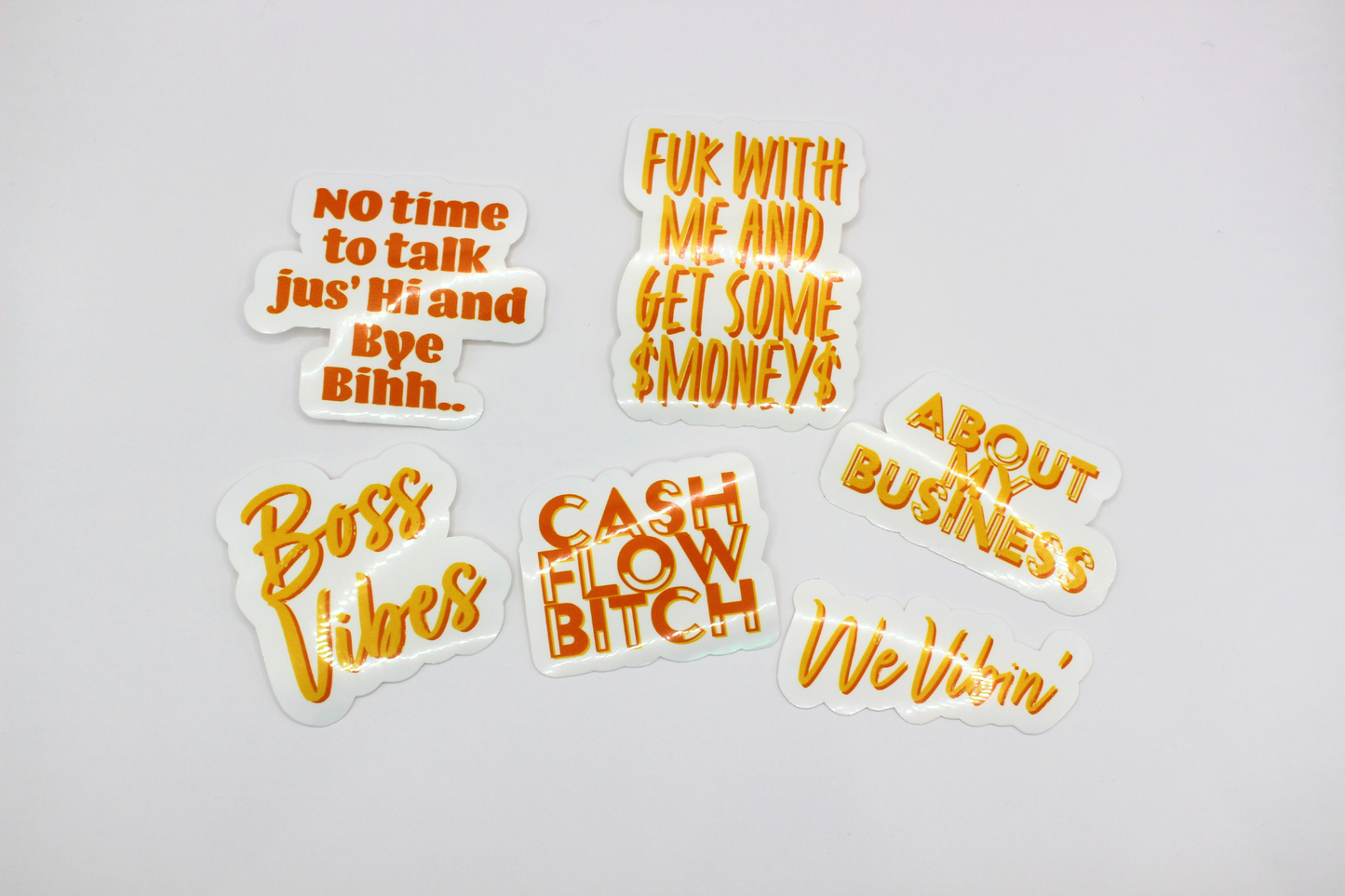 Boss Vibes Sticker Set